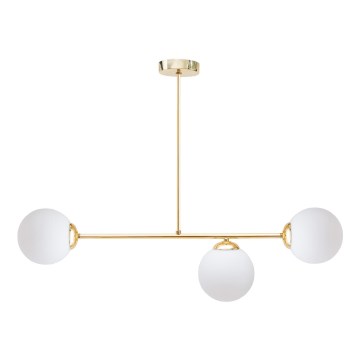 Ripplühter FIRA 3xE27/60W/230V kuldne