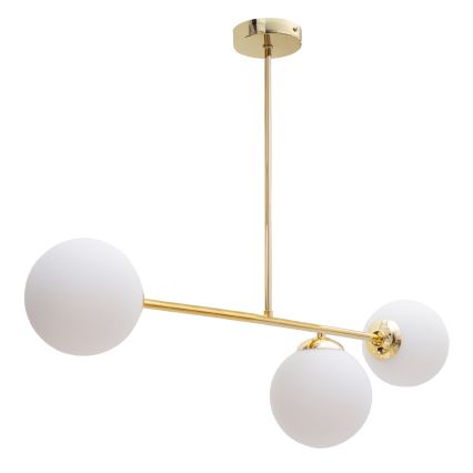 Ripplühter FIRA 3xE27/60W/230V kuldne