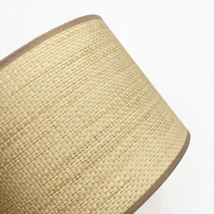 Ripplühter juhtmega AIDA 3xE27/15W/230V, läbimõõt 25 cm, tamm/raffia