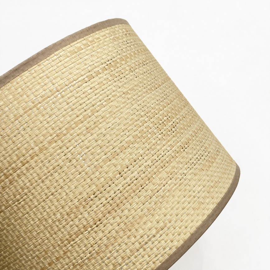 Ripplühter juhtmega AIDA 3xE27/15W/230V, läbimõõt 25 cm, tamm/raffia