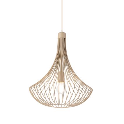 Ripplühter juhtmega BALERINA 1xE27/15W/230V beež