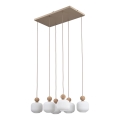 Ripplühter juhtmega BALLO 6xE14/10W/230V beež