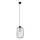 Ripplühter juhtmel DESTELLO 1xE27/15W/230V pr. 21 cm must