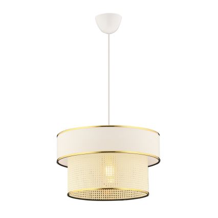 Ripplühter kaabliga ERO 1xE27/60W/230V kreemjas/kuldne