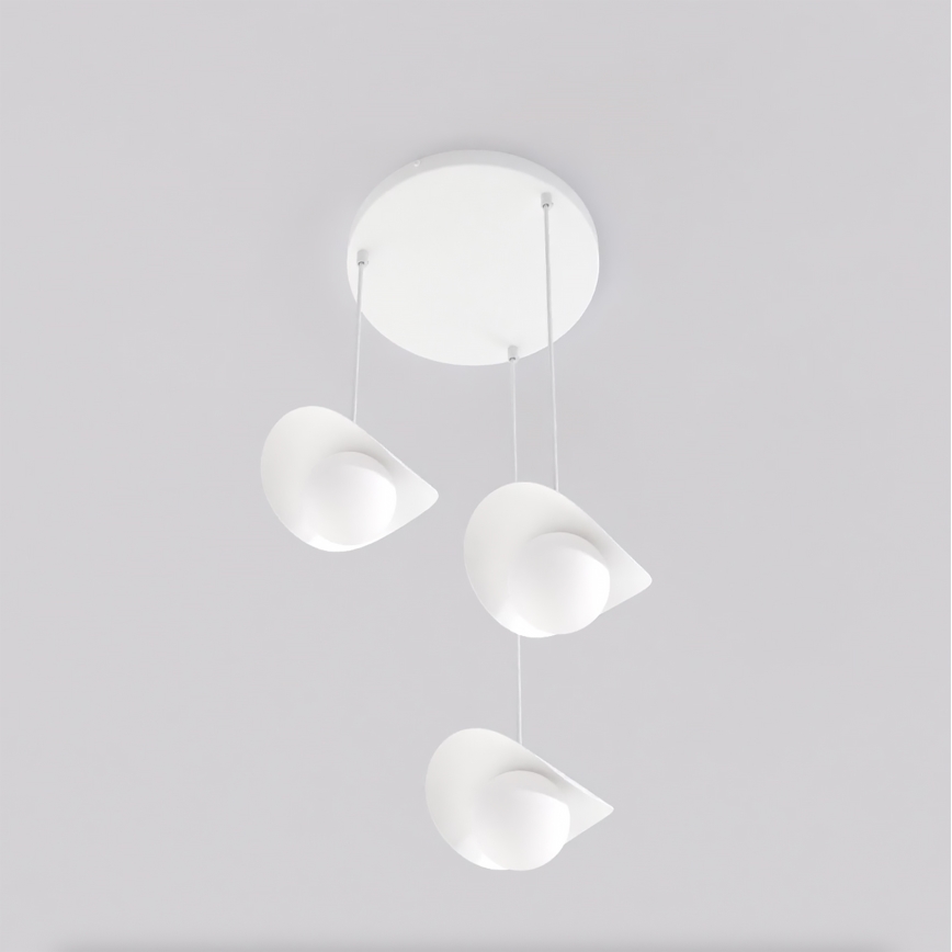 Ripplühter kaabliga RITUAL 3xG9/8W/230V valge