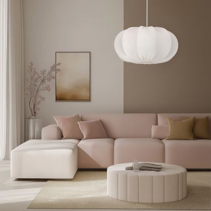 Ripplühter kaablil CAFEE 1xE27/40W/230V läbimõõt 52 cm valge