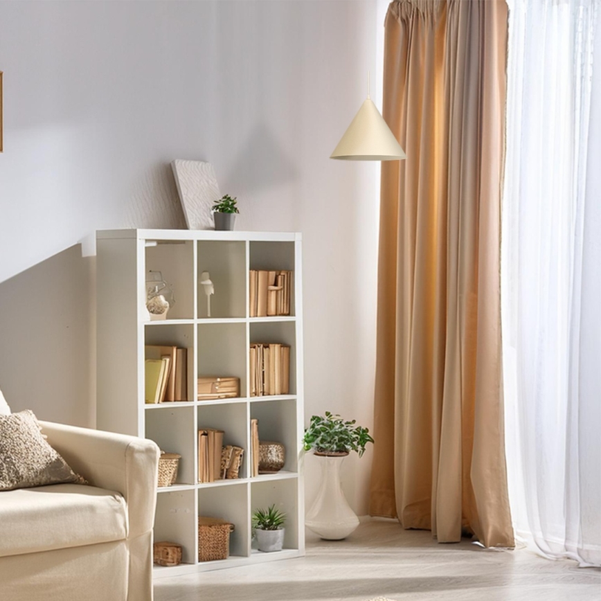 Ripplühter kaablil CAPITAL 1xGX53/15W/230V, läbimõõt 32 cm, kreemjas