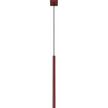 Ripplühter kaablil PASTELO 1xG9/8W/230V punane