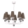 Ripplühter ketiga GRENADA 8xE14/15W/230V, hall