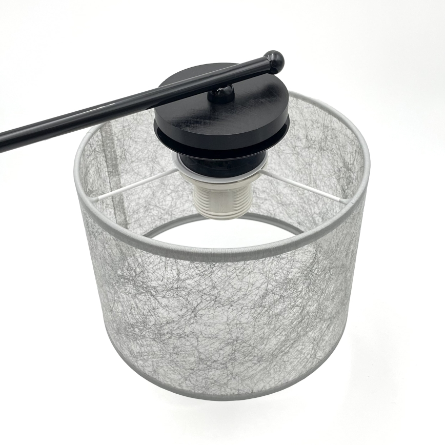 Ripplühter ketiga ROSA 5xE27/60W/230V must/hall