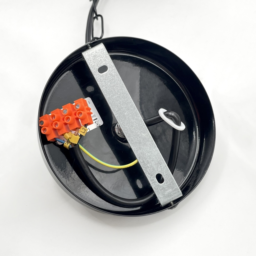 Ripplühter ketiga ROSA 5xE27/60W/230V must/hall