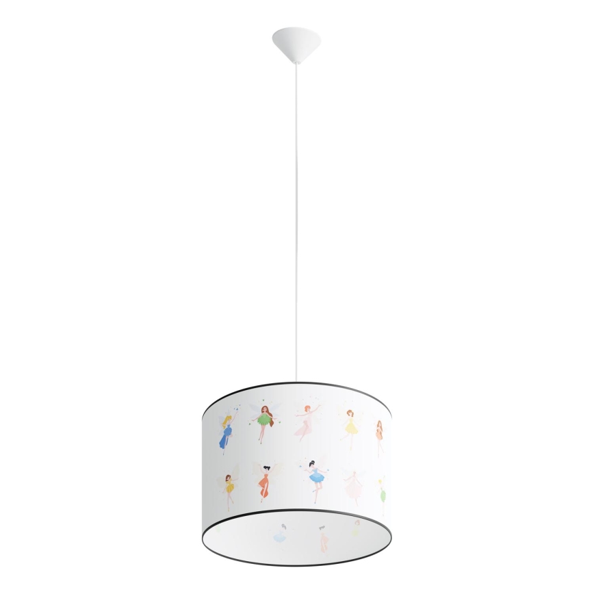Ripplühter lastele FAIRY 1xE27/15W/230V d. 40 cm haldjas