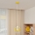 Ripplühter lastele STARS 1xE27/15W/230V kollane/valge