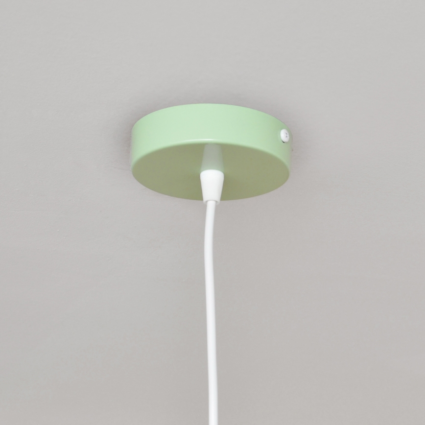 Ripplühter lastele STARS 1xE27/15W/230V roheline/valge