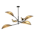 Ripplühter LOTUS 6xE14/10W/230V must/beež