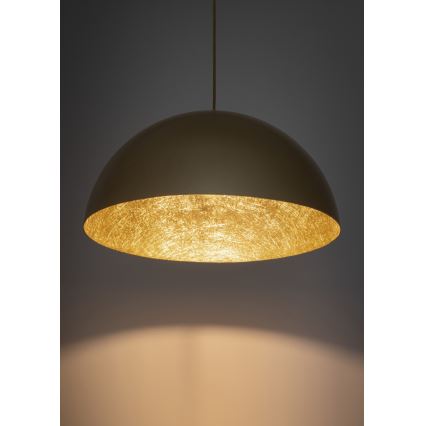 Ripplühter SFERA 1xE27/60W/230V d. 50 cm kuldne