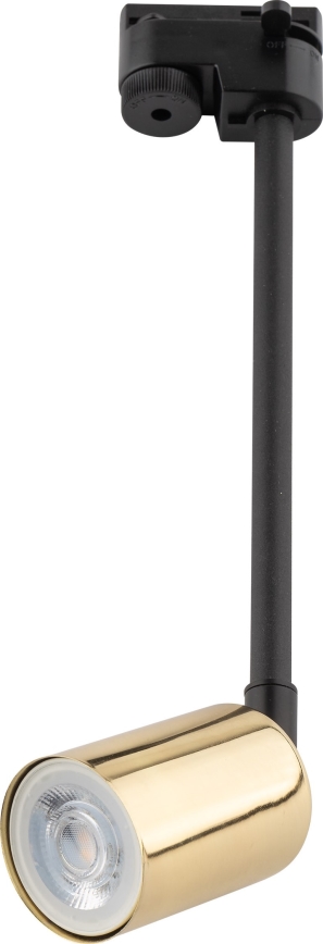 Ripplühter ühefaasilise rööbassüsteemi jaoks TOP 1xGU10/10W/230V kuldne/must