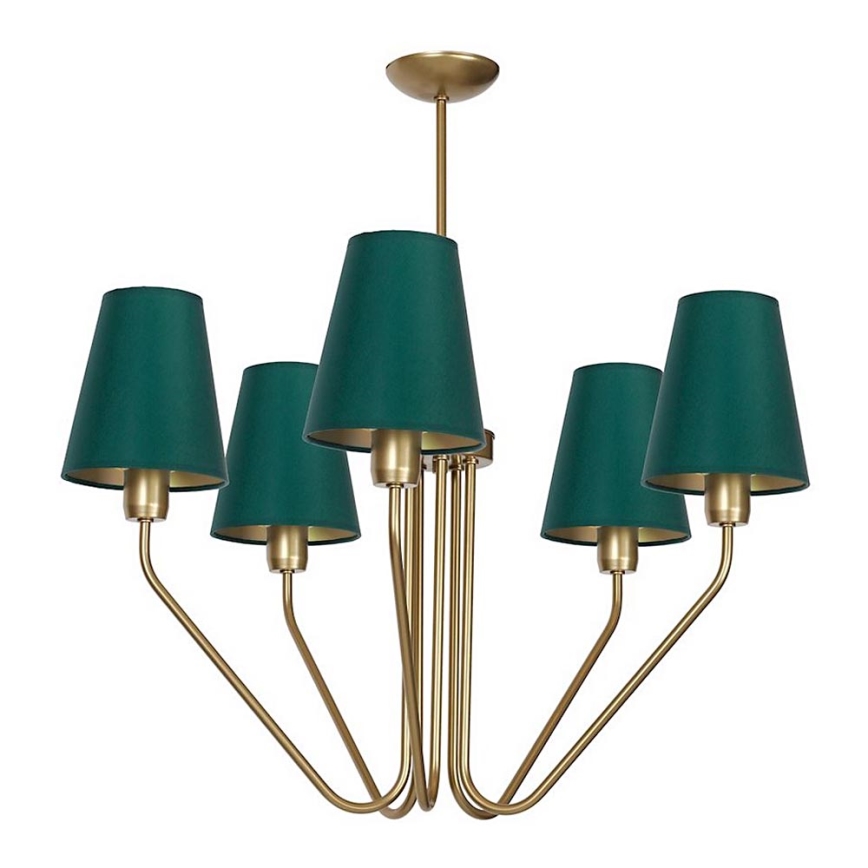Ripplühter VICTORIA 5xE27/60W/230V roheline