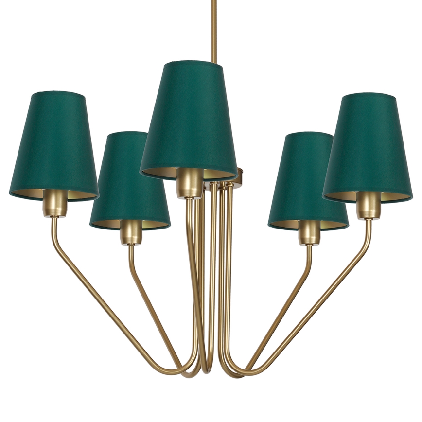 Ripplühter VICTORIA 5xE27/60W/230V roheline