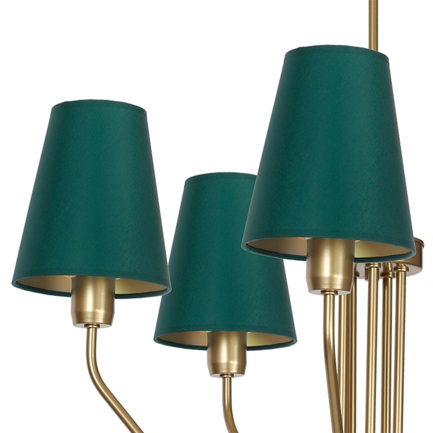 Ripplühter VICTORIA 5xE27/60W/230V roheline