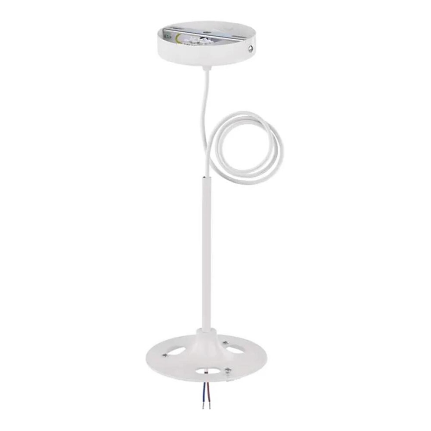Rippuv komplekt valge