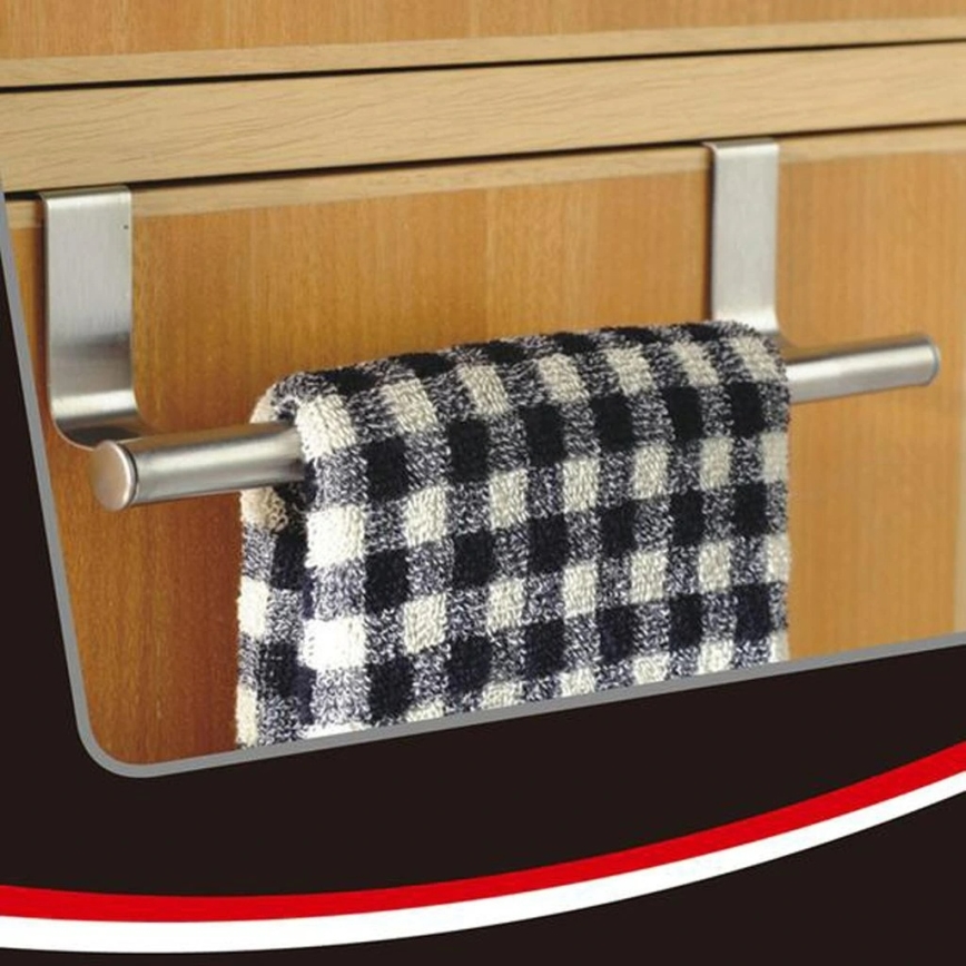 Rippuv rätikuhoidja 8x23,5 cm roostevabast terasest