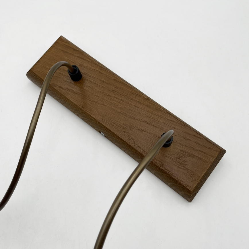 Rippvalgusti AIDA, 2×E27/15W/230V, Ø 35 cm, tamm/rafia