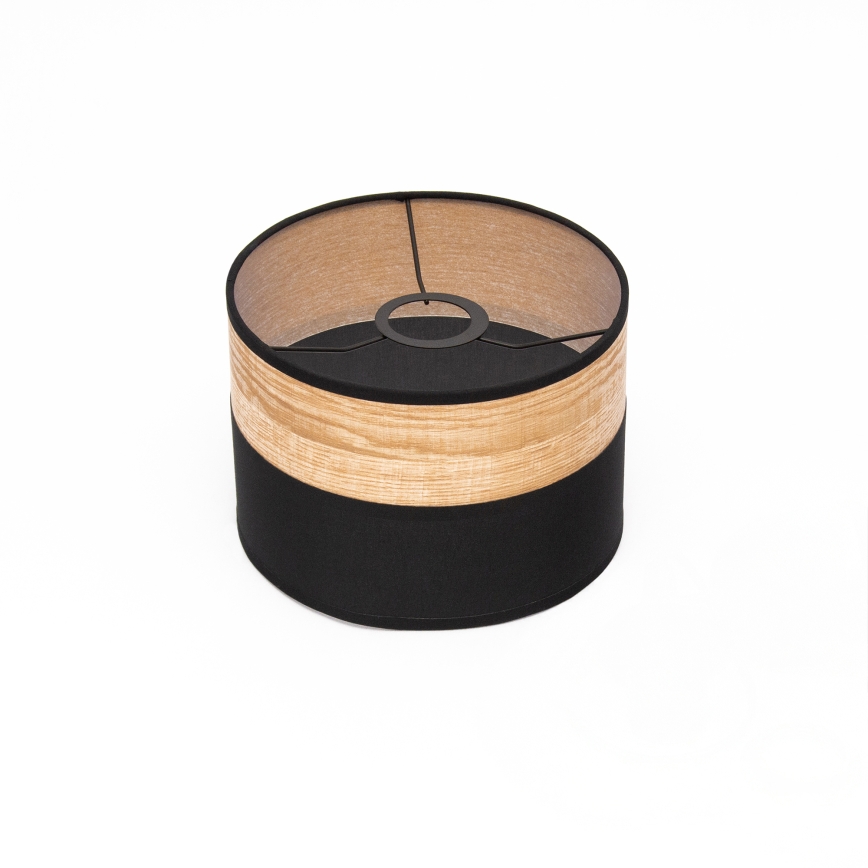 Rippvalgusti ALBA kaabliga 1xE27/15W/230V, läbimõõt 20 cm, must/pruun