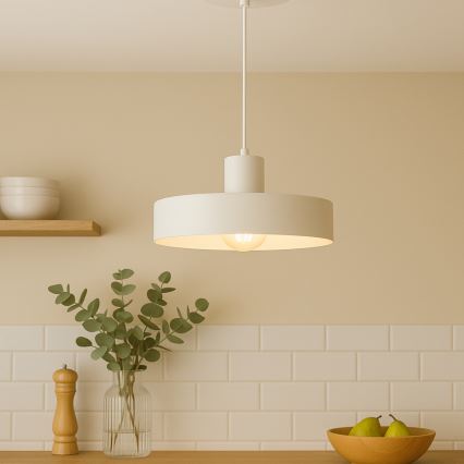 Rippvalgusti ARCANE kaabliga 1xE27/60W/230V valge