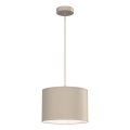 Rippvalgusti ARDEN kaabliga 1xE27/15W/230V läbimõõt 25 cm beež