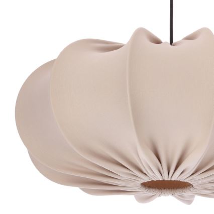 Rippvalgusti CAFEE 1xE27/40W/230V diameeter 52 cm beež