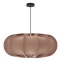 Rippvalgusti CAFEE 1xE27/40W/230V läbimõõt 52 cm pruun
