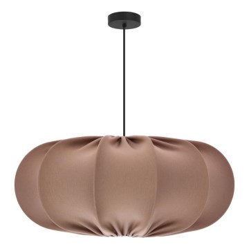 Rippvalgusti CAFEE 1xE27/40W/230V läbimõõt 52 cm pruun
