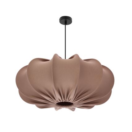 Rippvalgusti CAFEE 1xE27/40W/230V läbimõõt 52 cm pruun