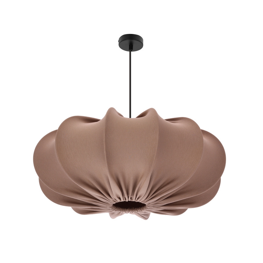 Rippvalgusti CAFEE 1xE27/40W/230V läbimõõt 52 cm pruun