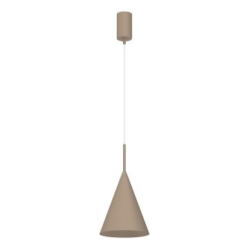 Rippvalgusti CAPITAL 1xGX53/15W/230V Ø 17 cm, taupe