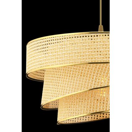 Rippvalgusti COUPER 1xE27/60W/230V beež/kuld