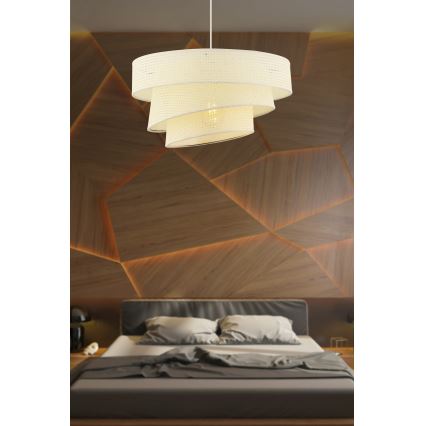 Rippvalgusti COUPER 1xE27/60W/230V valge