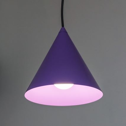 Rippvalgusti ETNA II, 1xE27/15W/230V, läbimõõt 18,5 cm, lilla
