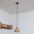 Rippvalgusti ETNA II kaabliga 1xE27/15W/230V, läbimõõt 18,5 cm, beež