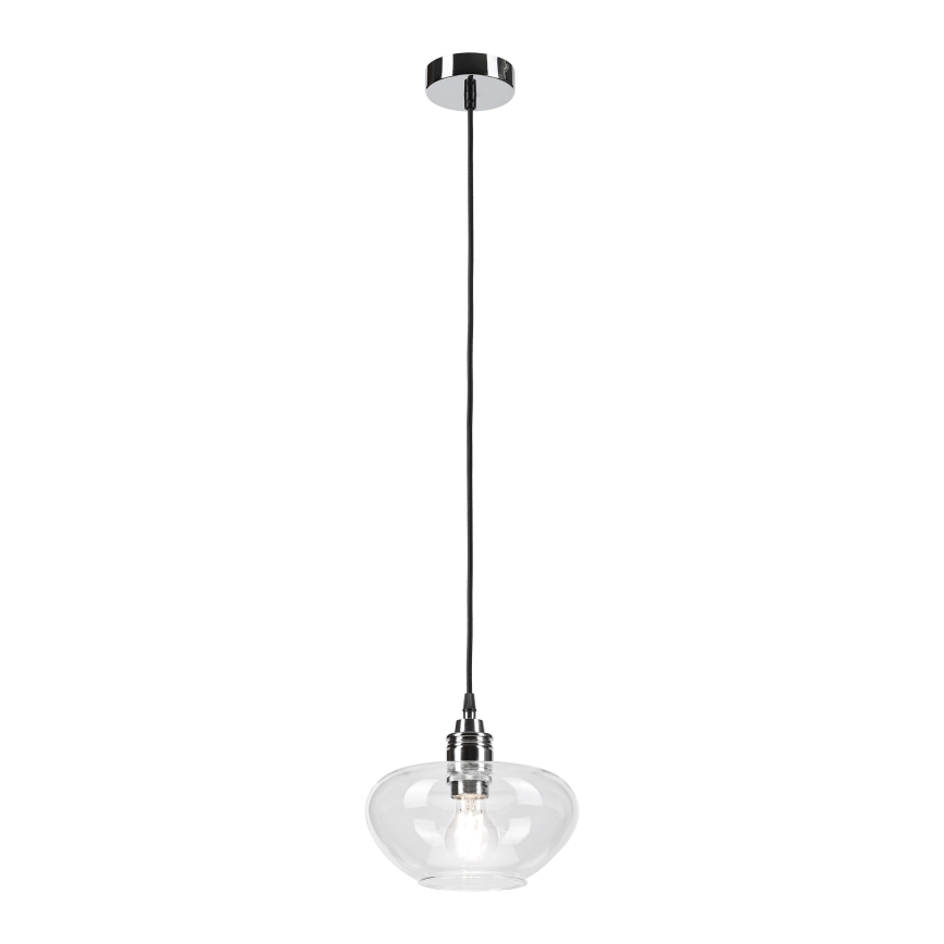Rippvalgusti FLO kaabliga 1xE27/15W/230V läikiv kroom/selge