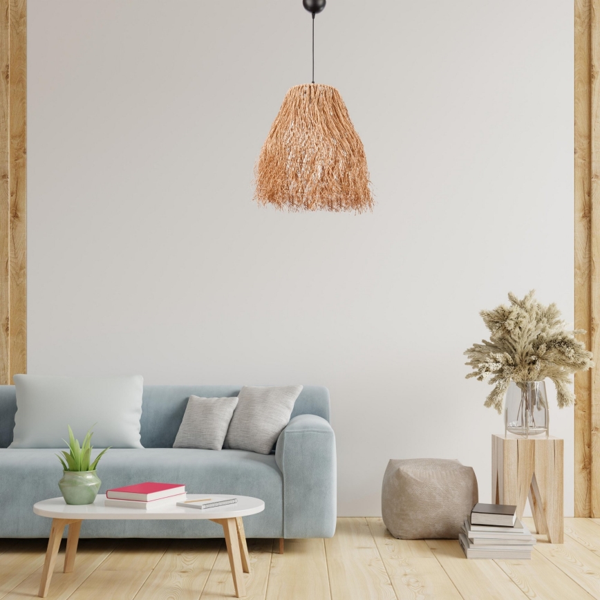 Rippvalgusti FRINGE 1xE27/40W/230V rafija