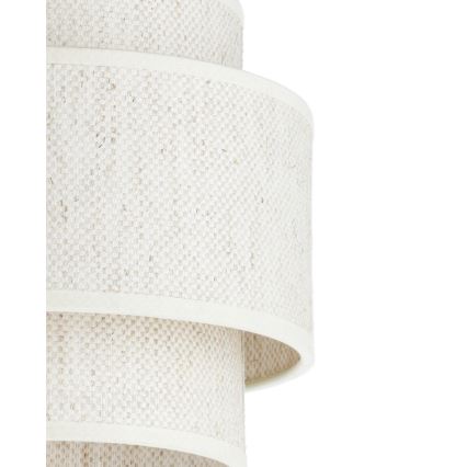 Rippvalgusti juhtmega BOHO 1xE27/60W/230V, läbimõõt 20 cm, valge