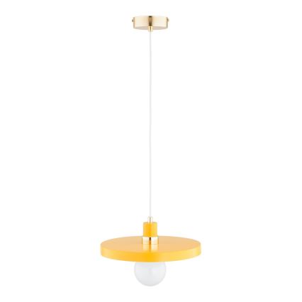 Rippvalgusti juhtmega LITO 1xE27/15W/230V kollane