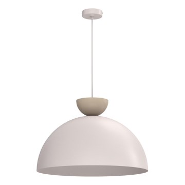 Rippvalgusti juhtmega NEVIS 1xE27/15W/230V Ø 50 cm kreemjas