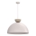 Rippvalgusti juhtmega NEVIS 1xE27/15W/230V Ø 50 cm kreemjas