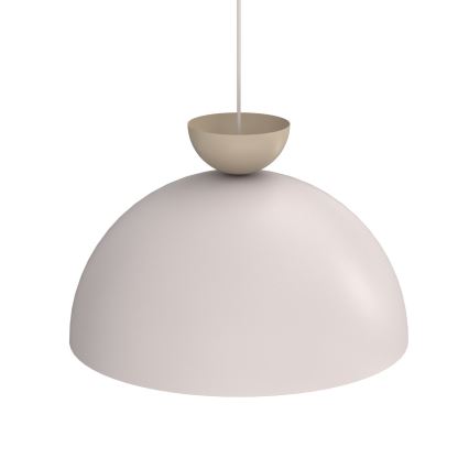 Rippvalgusti juhtmega NEVIS 1xE27/15W/230V Ø 50 cm kreemjas