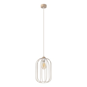 Rippvalgusti juhtmel DESTELLO 1xE27/15W/230V, läbimõõt 21 cm, beež
