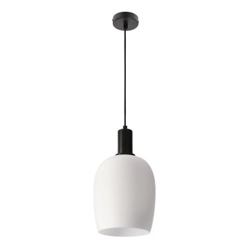 Rippvalgusti juhtmel WOLKEN 1xE27/40W/230V valge/must