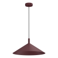 Rippvalgusti kaabliga ANEGA 1xGX53/15W/230V läbimõõt 40 cm bordoopunane